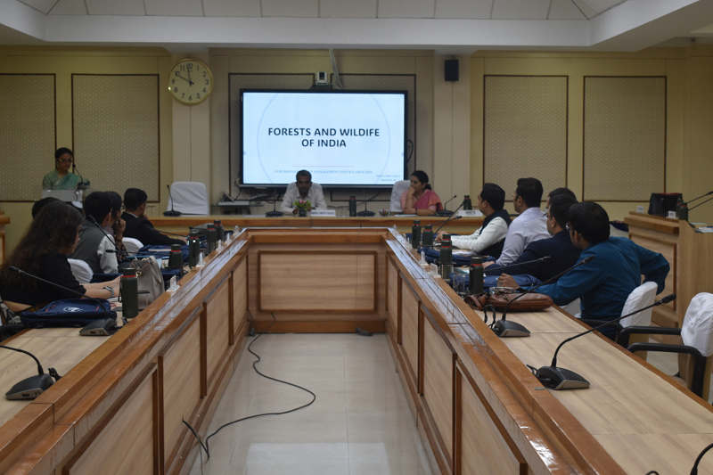 One-week Appreciation course for IRMS Probationers on Forests & Environmental Issues-2