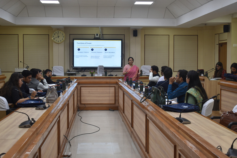 One-week Appreciation course for IRMS Probationers on Forests & Environmental Issues-5