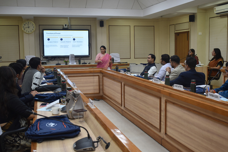 One-week Appreciation course for IRMS Probationers on Forests & Environmental Issues-3