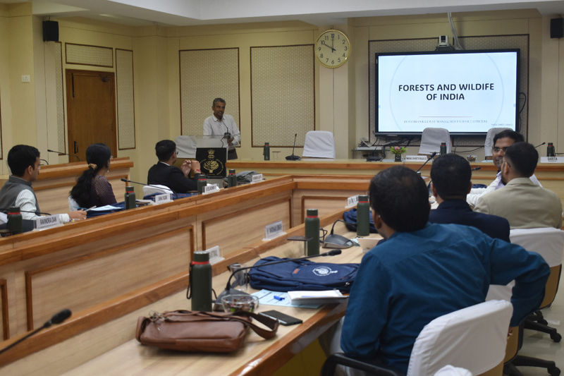 One-week Appreciation course for IRMS Probationers on Forests & Environmental Issues-1